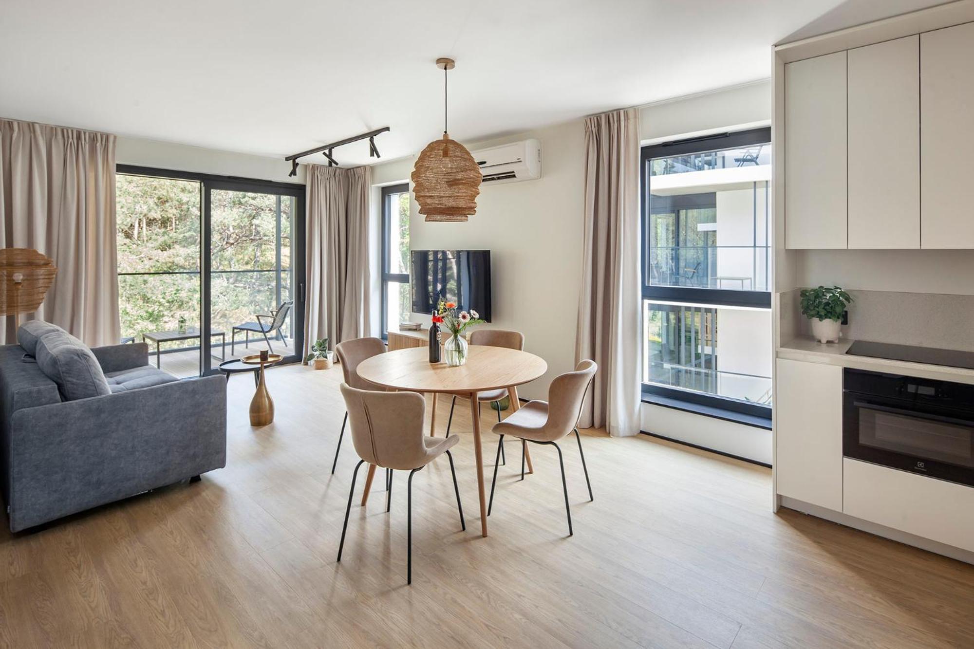 יאסטארניה Apartamenty Na Polwyspie Wydma&Las מראה חיצוני תמונה